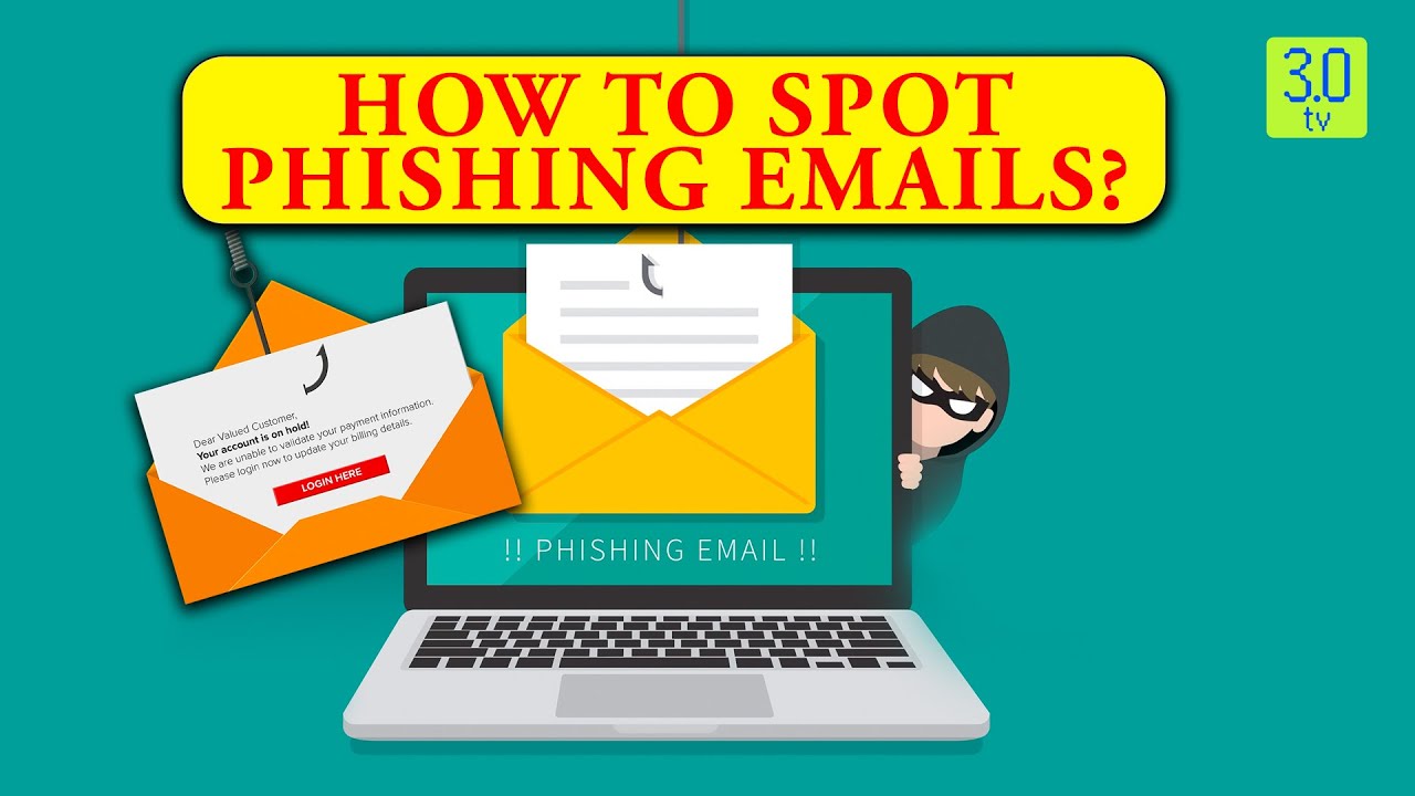 How To Spot Phishing Emails? | Top 5 Ways to Detect a Phishing Email Scams | Reallive3TV