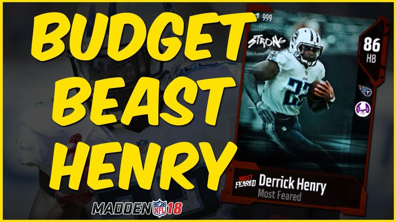 MUT 18 Gameplay | Budget Beast! Most Feared Derrick Henry Gameplay