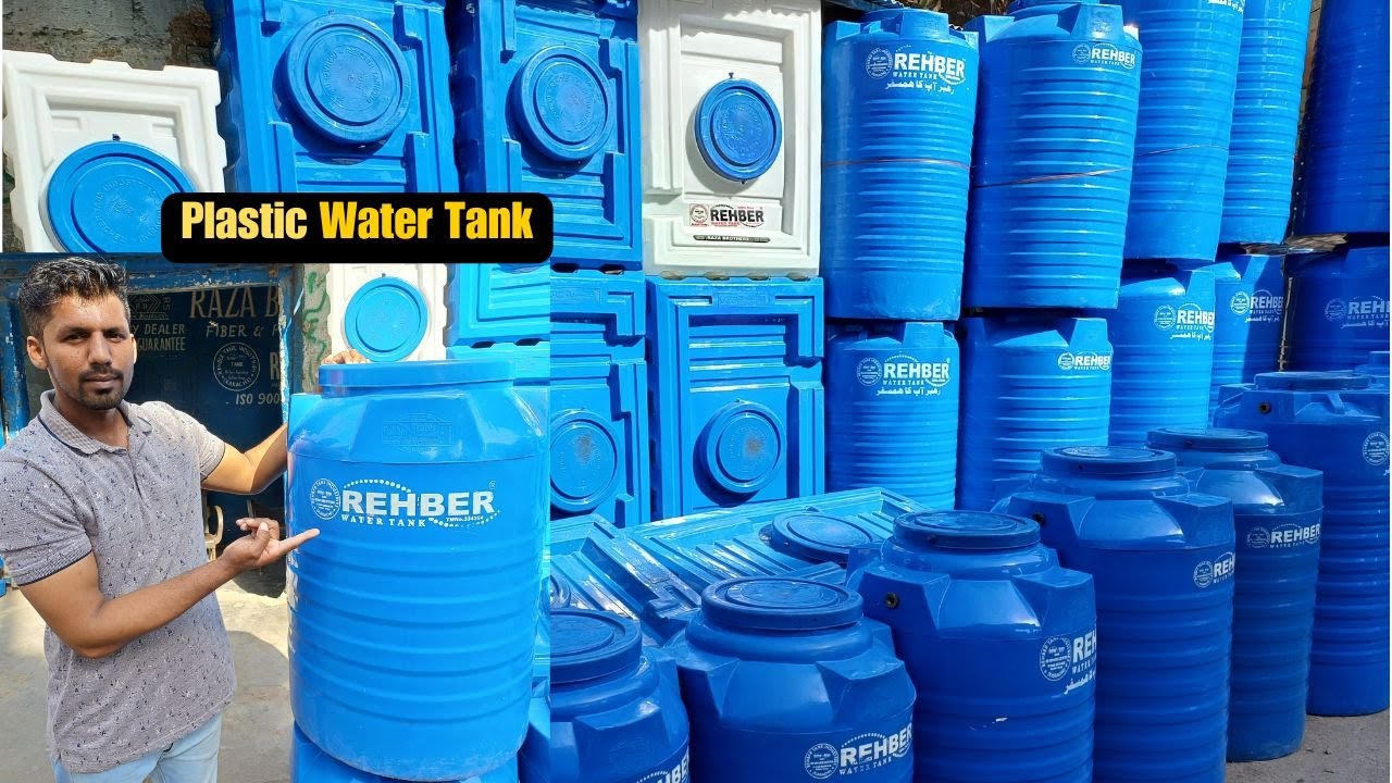 Plastic Water Tank Price In Karachi l  Plastic Drum Wholesale  Market Pakistan
