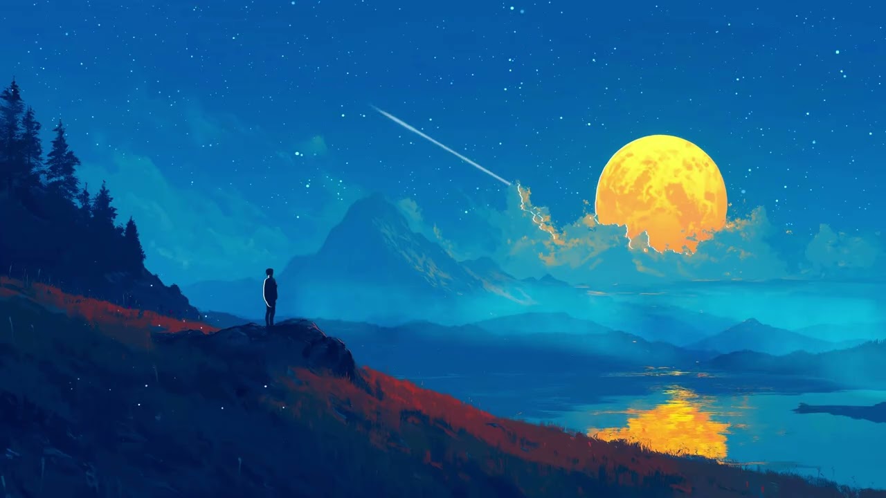 Under the Moon – Medieval Fantasy Ambient Music for Stress Relief, Sleep & Deep Focus|Night Ambience