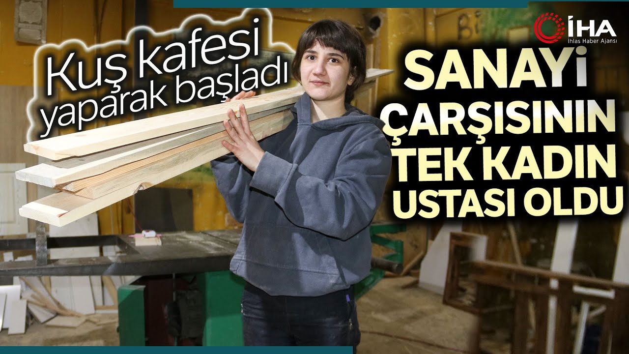Sanayi Çarşısının Tek Kadın Ustası: Çıraktı 'Zeynep Usta' Oldu