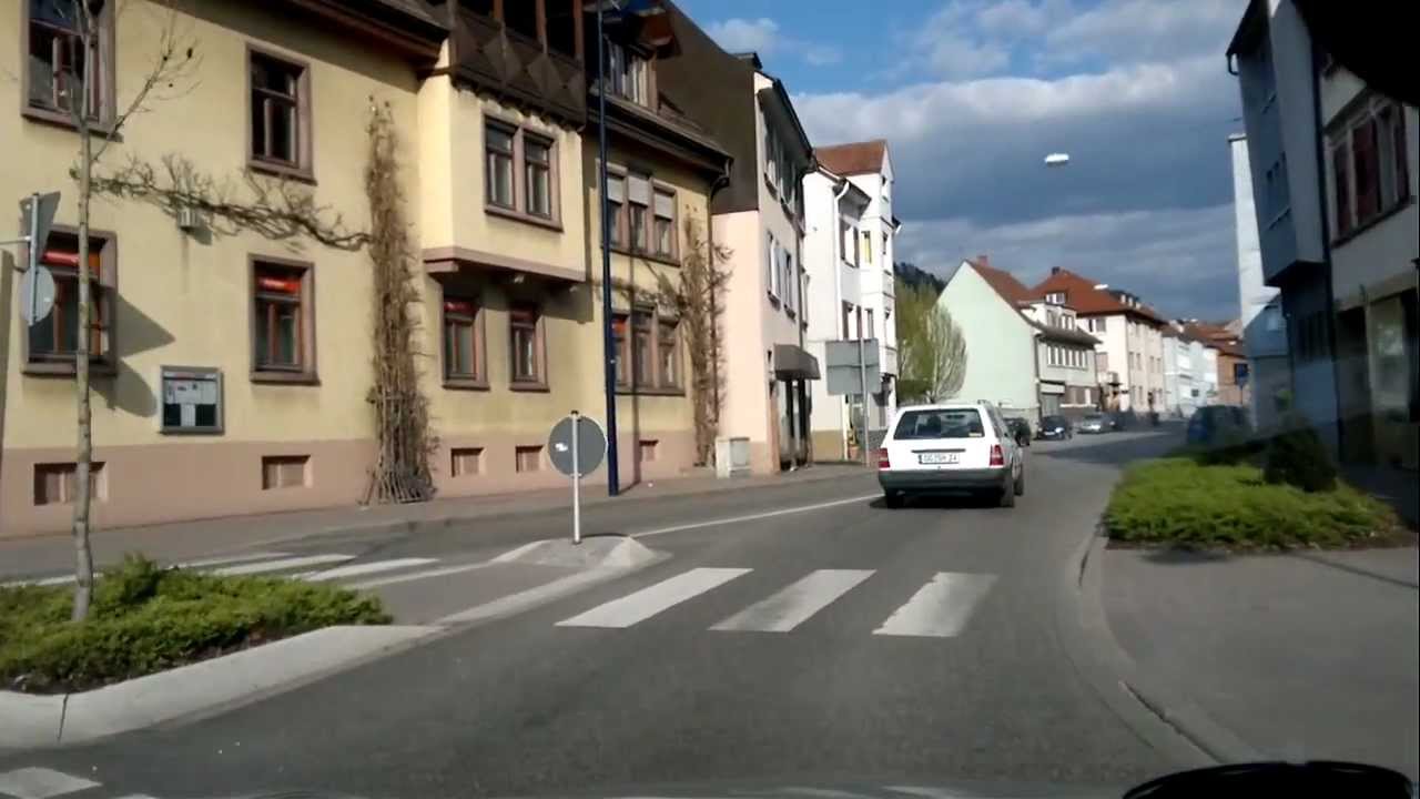 Fahrt durch Lahr am Ostersonntag 2012
