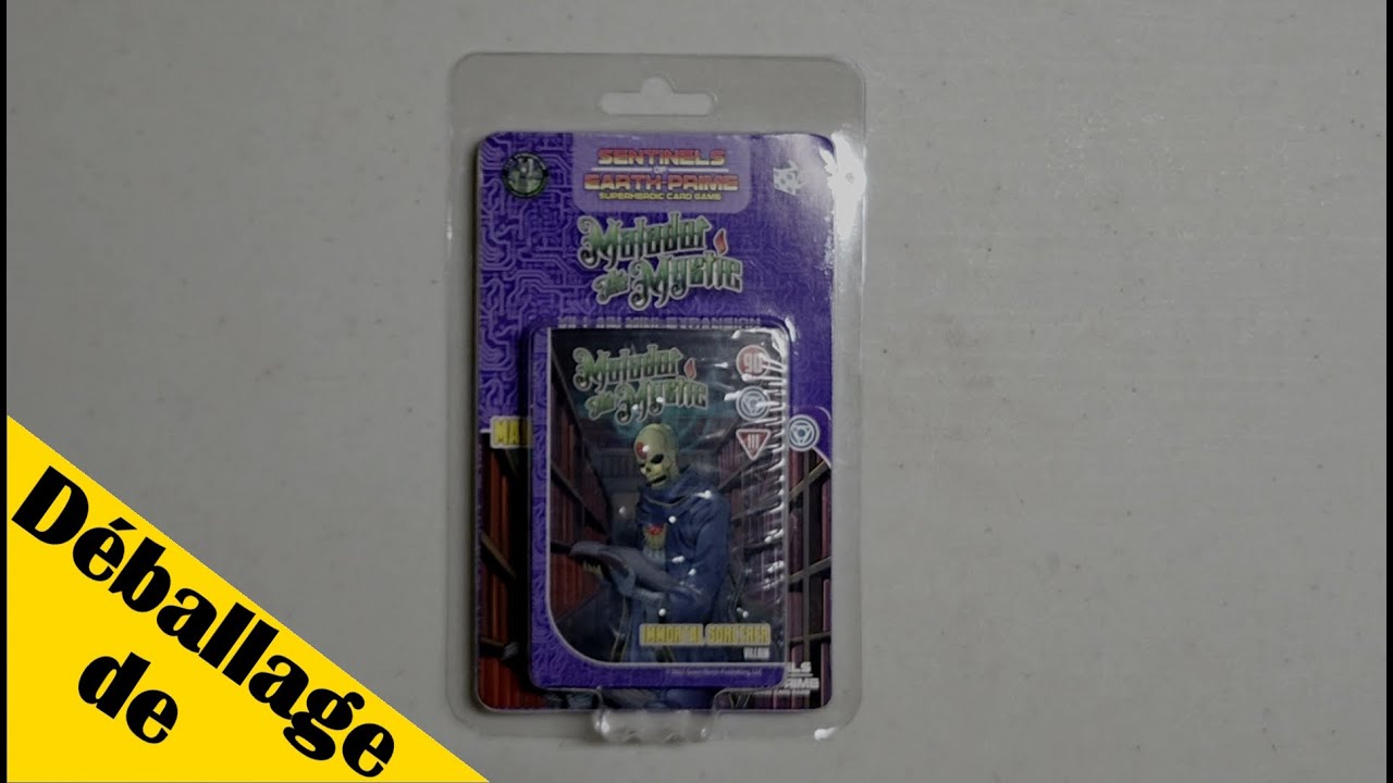 Déballage de Sentinels of Earth Prime - Matador The Mystic