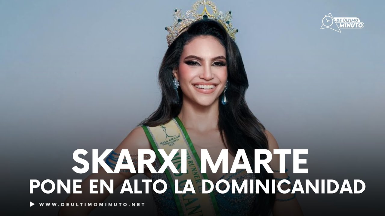 SKARXI MARTE PONE EN ALTO LA DOMINICANIDAD EN EL MISS GRAND INTERNACIONAL