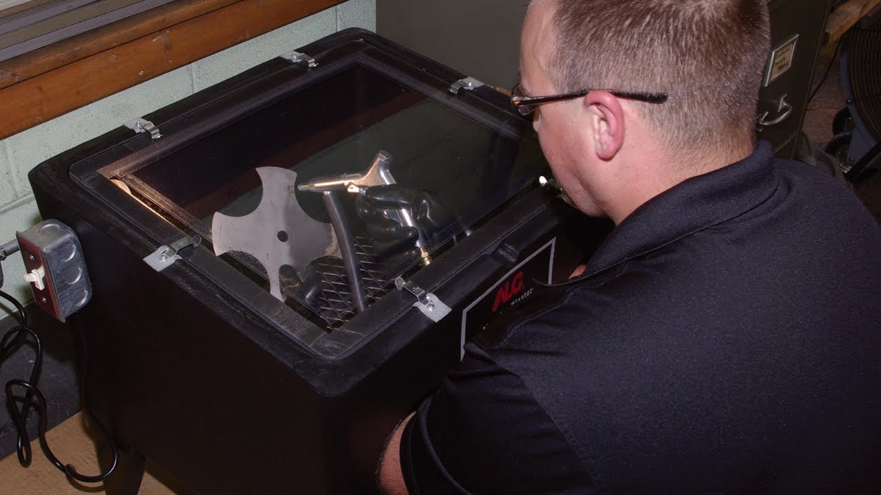 ALC Top-Open Benchtop Abrasive Blaster, Model# 41389