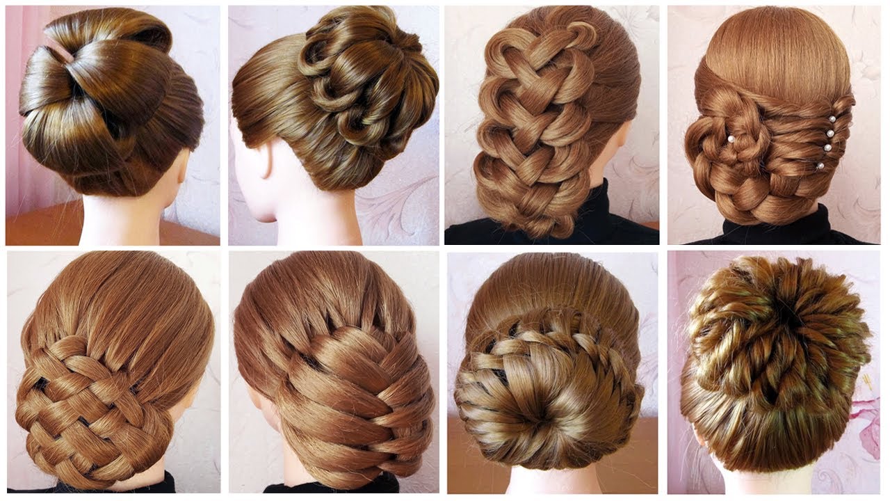 Top 8 New Bun Hairstyles For Wedding Party ❤️ Bridal Hairstyles ❤️ Coiffures Faciles