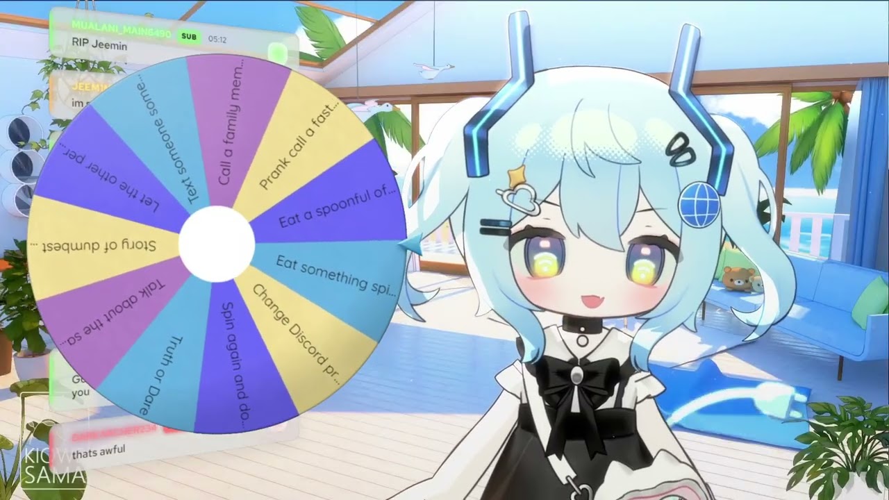 【 COLLAB 】we laugh we spin the punishment wheel! | 🛜 @vimshi @jeem1n | !wifi !pickle !discord