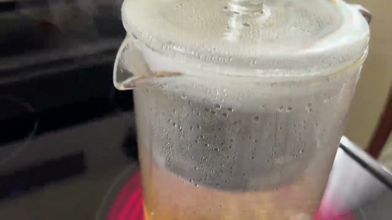 How to use a glass coffee percolator.