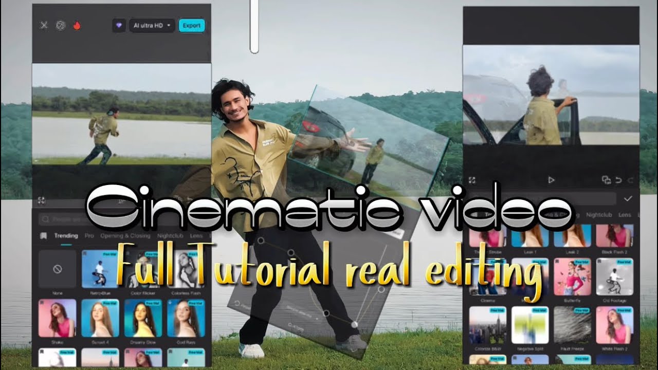 Cinematic video full tutorial 💀🤞@Jittu.pawar__ ￼