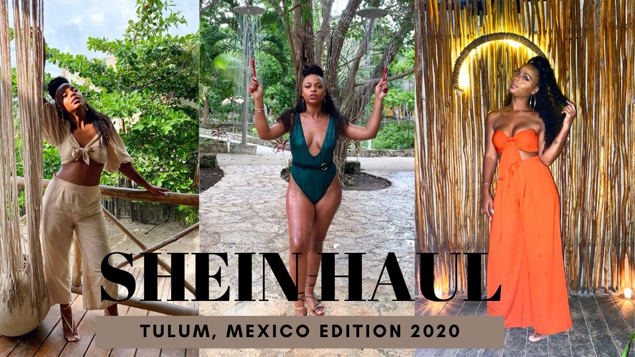 SHEIN HAUL!!! TULUM, MEXICO| WHAT TO WEAR ON VACATION | CHEAP LOOKS | Tricks/Tips!!| GOLDACTRESS TV