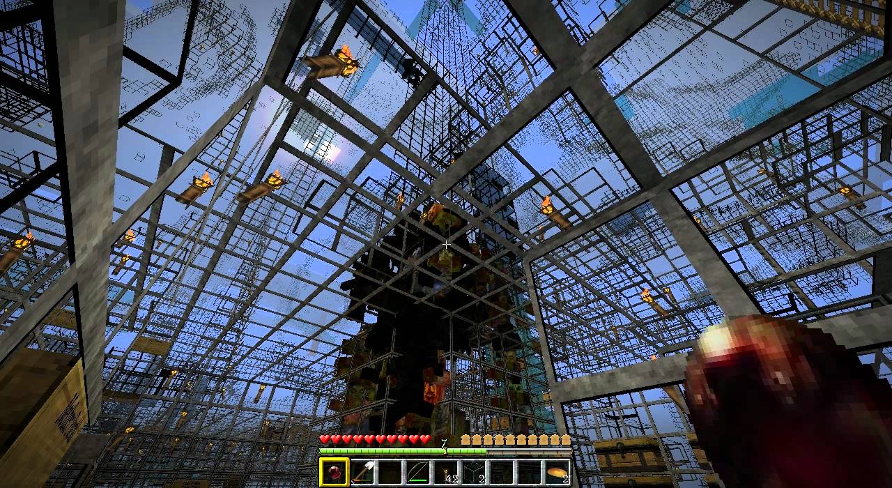 Minecraft Double XP Grinder - Easy XP - See through walls tutorial