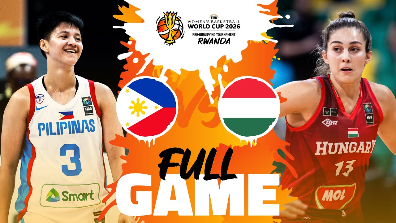 Philippines v Hungary | Full Basketball Game | #FIBAWWC 2026 Pre-Qualifying Tournament