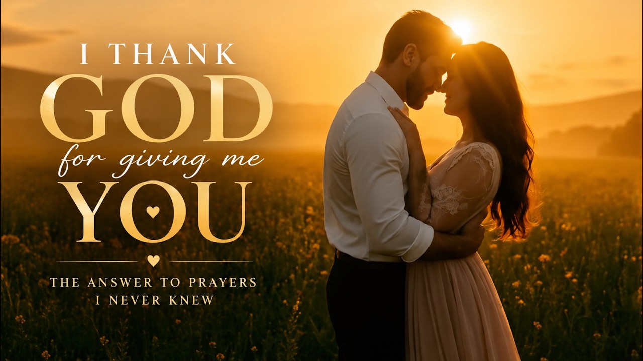 I Thank God for Giving Me You – Heartfelt Christian Love Song
