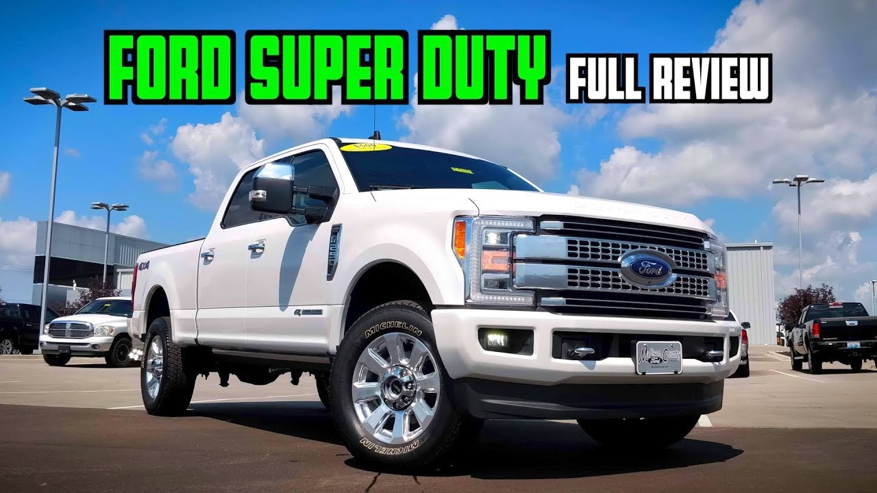 2019 Ford F-250 Super Duty Platinum: FULL REVIEW | $80K Never Looked So Capable!