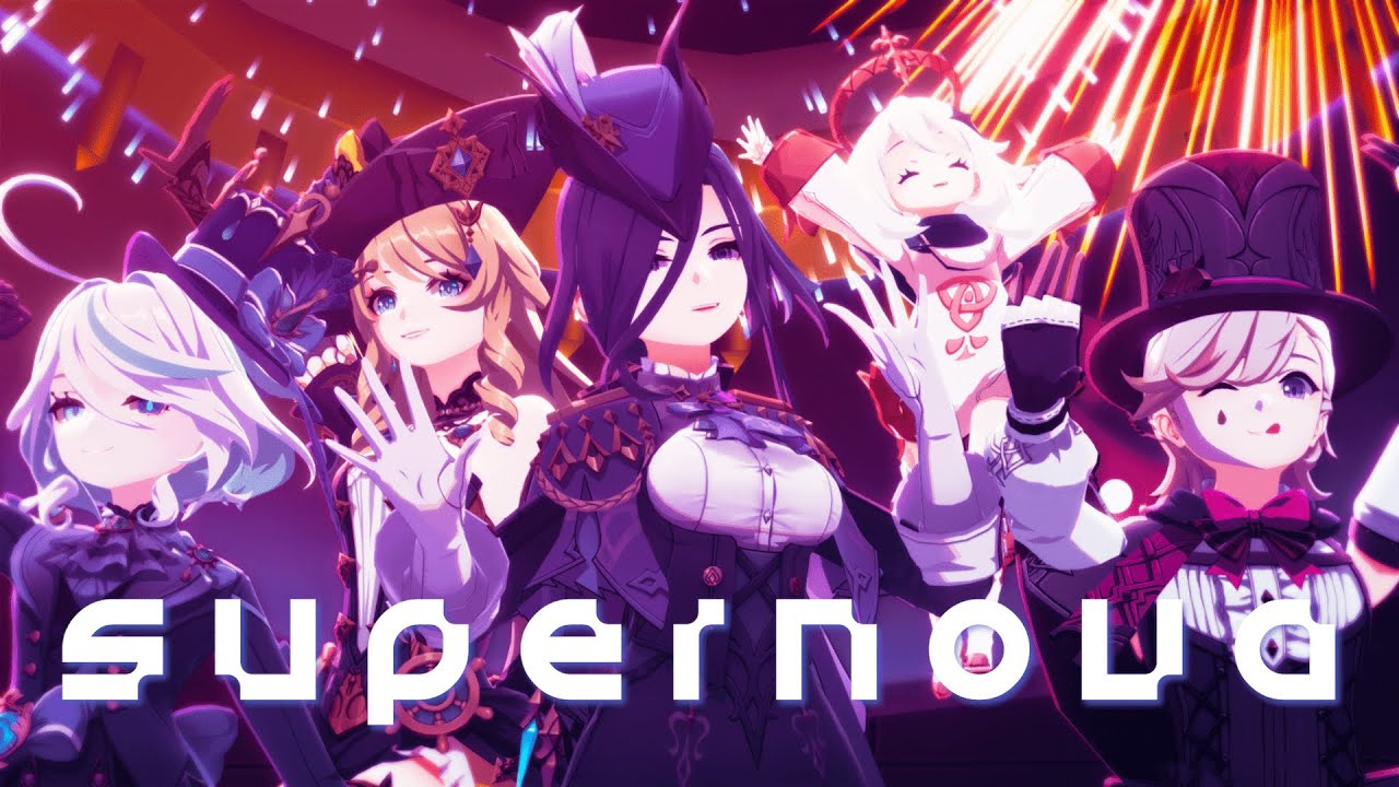 【MMD Genshin | ProSeka】Supernova🎇「Tabletop Troupe Special!🎲」