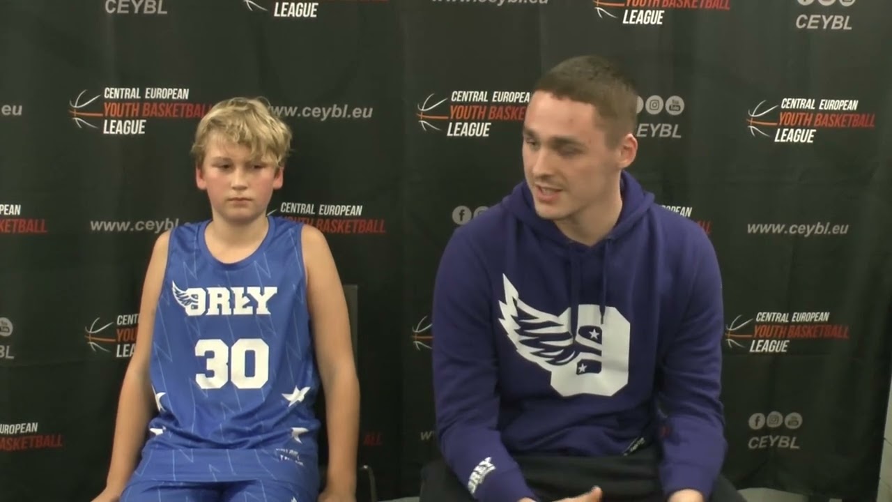 CEYBL U12, 24. 10. 2025, PRESS conference, AK Orly Wroclaw - Niners Academy