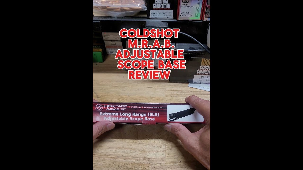 Cold Shot M.R.A.B. Adjustable Inclination Rifle Scope Base Review