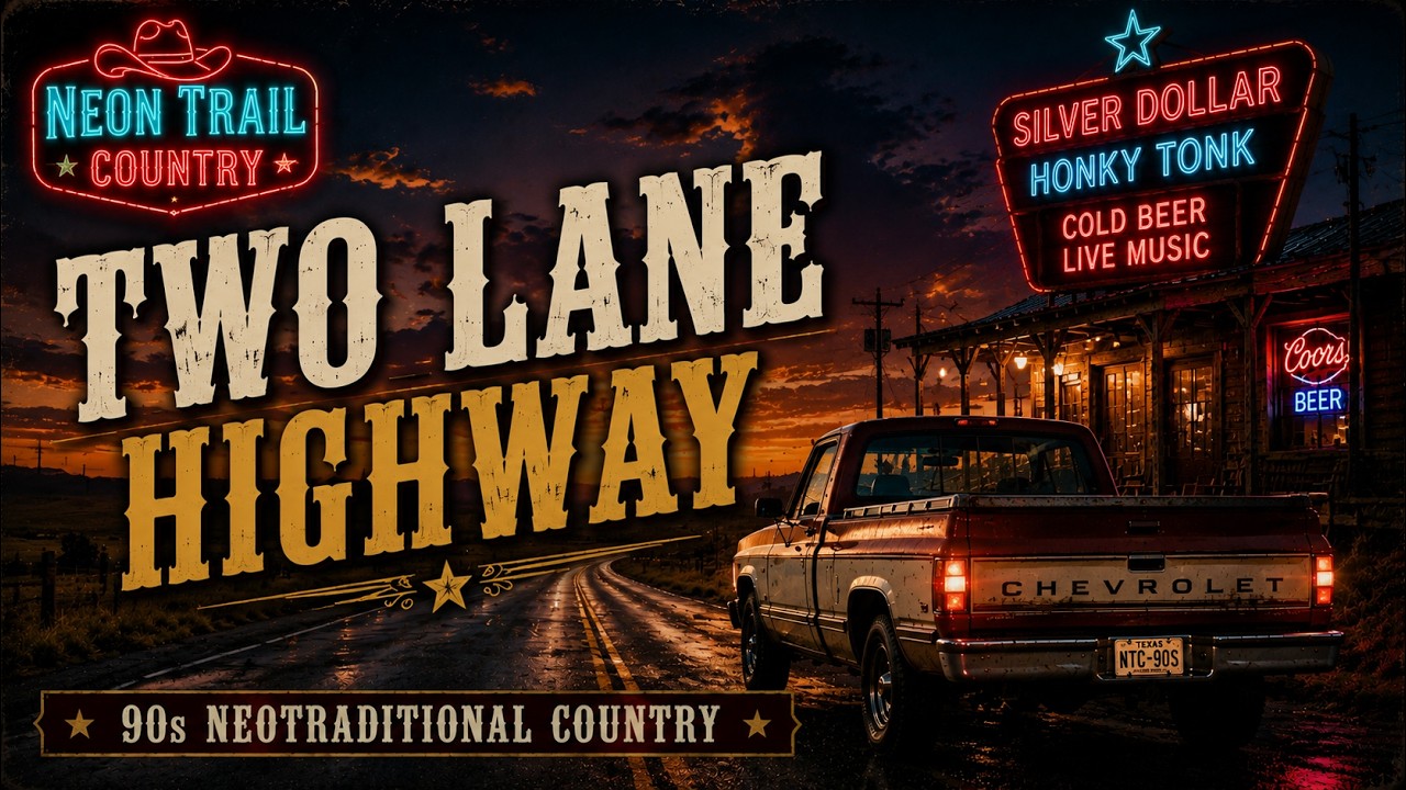 Two Lane Highway | A Country Song About Freedom, Open Roads & Finding Yourself (90s Country)