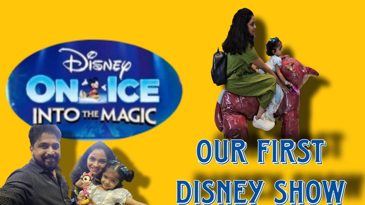 DISNEY ON ICE ❄️ | INTO THE MAGIC | BAHRAIN | TULU VLOG