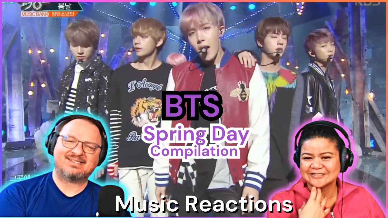 Реакция пар на концертное выступление BTS 