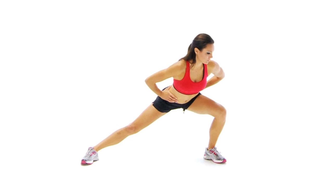 Hip, groin and inner thigh  - Adductor stretch in standing