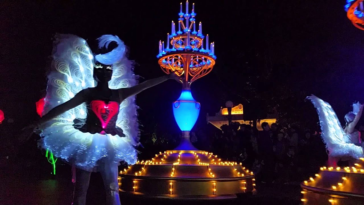 홍콩 디즈니랜드 디즈니 페인트 더 나이트 퍼레이드 Hong Kong Disneyland Disney Paint the Night Parade