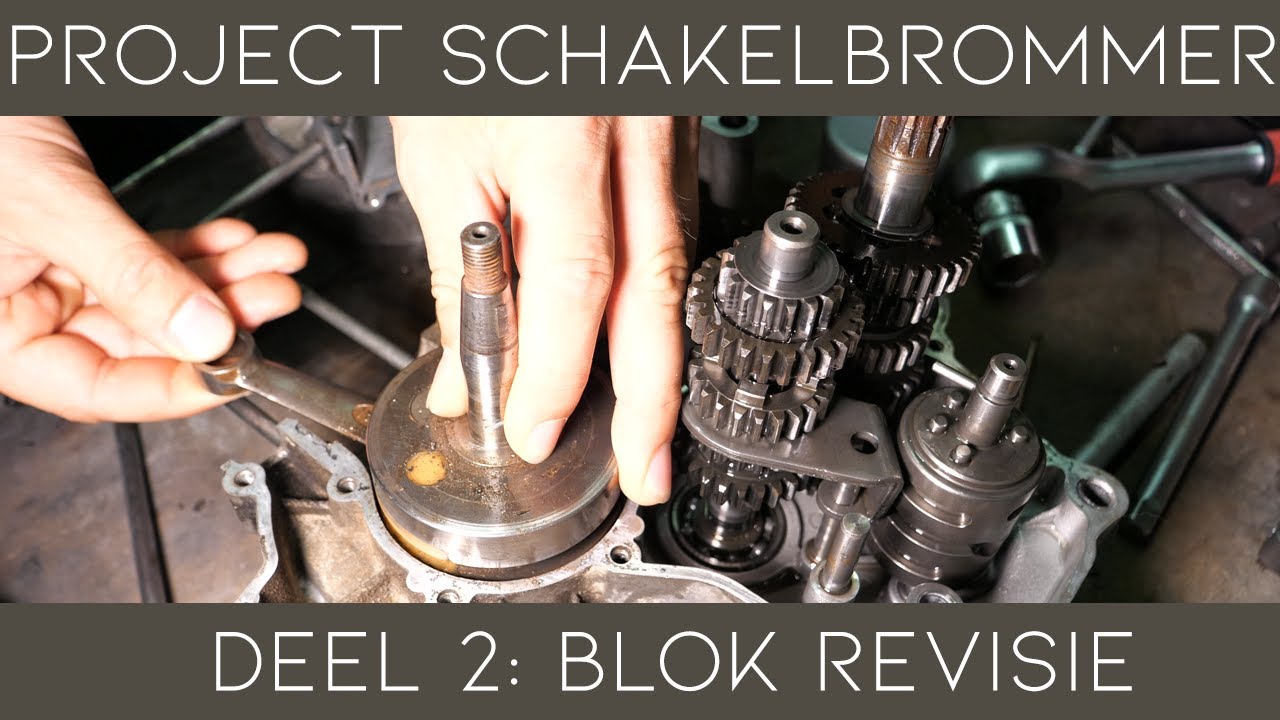 Motorblok reviseren! - AM6 Schakelbrommer (deel 2) | FEDMAS
