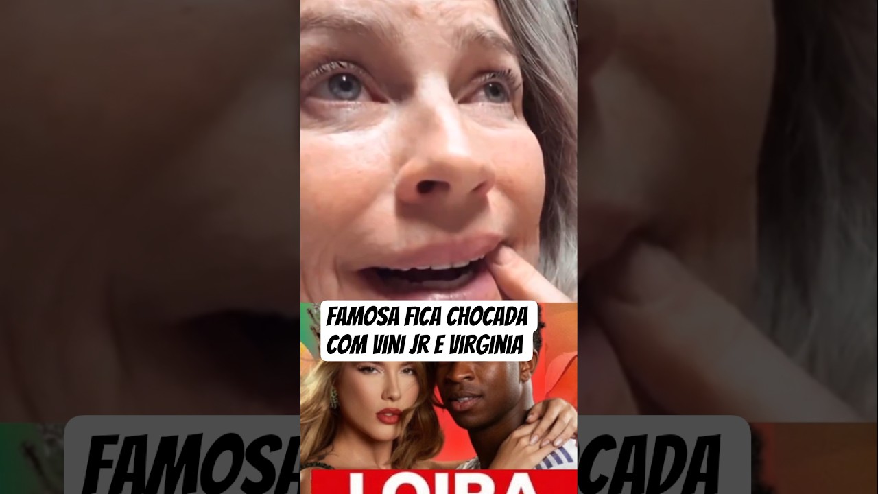 A Famosa Luana Piovani  fica CHOCADA com trai&ccedil;&atilde;o e PEDIDO de Desculpas de Vini Jr com Virginia
