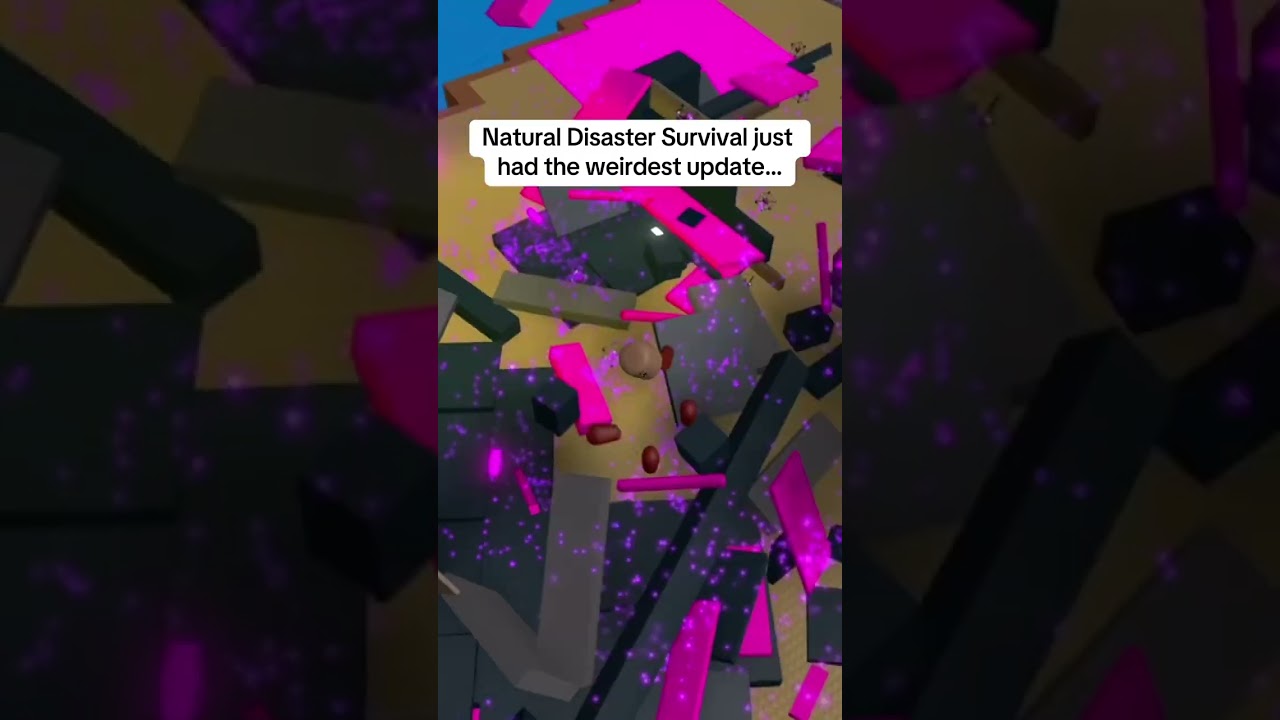 Natural Disaster Survival Just Had The Weirdest Update&hellip;.