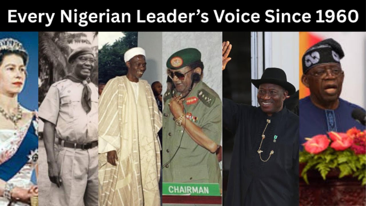 How Nigerian Leaders Sounded Like (1960–Now)