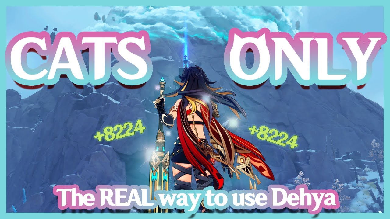SHE'S IMMORTAL?? Dehya vs Dragonspine | Genshin Impact CATS ONLY