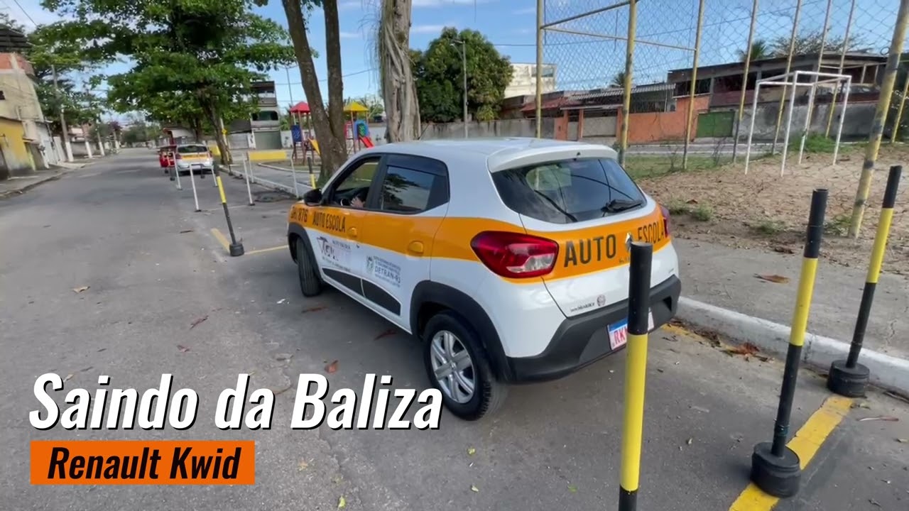 Baliza Kwid  Autoescola Guarani Piabetá