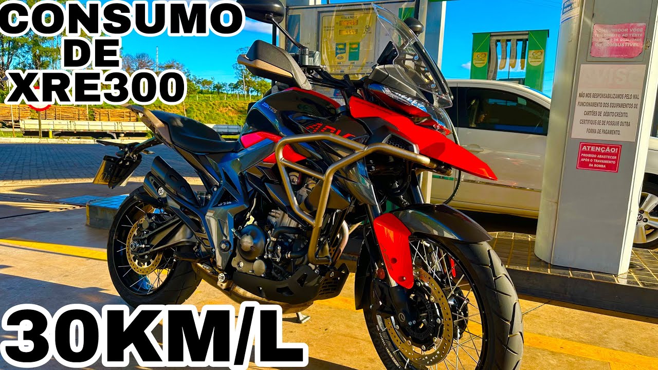 CONSUMO RODOVIÁRIO COM GASOLINA PODIUM ZONTES T350X | É GASTONA COMO DIZEM???