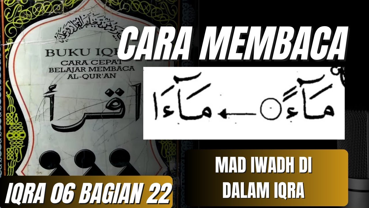 IQRA 06 BAGIAN 22❗Mad Iwadh Di Dalam Iqra - Halaman 24