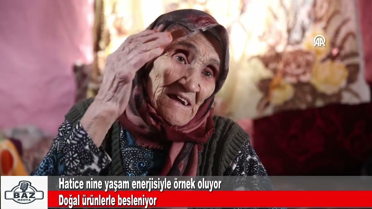 Hatice nine yaşam enerjisiyle örnek oluyor