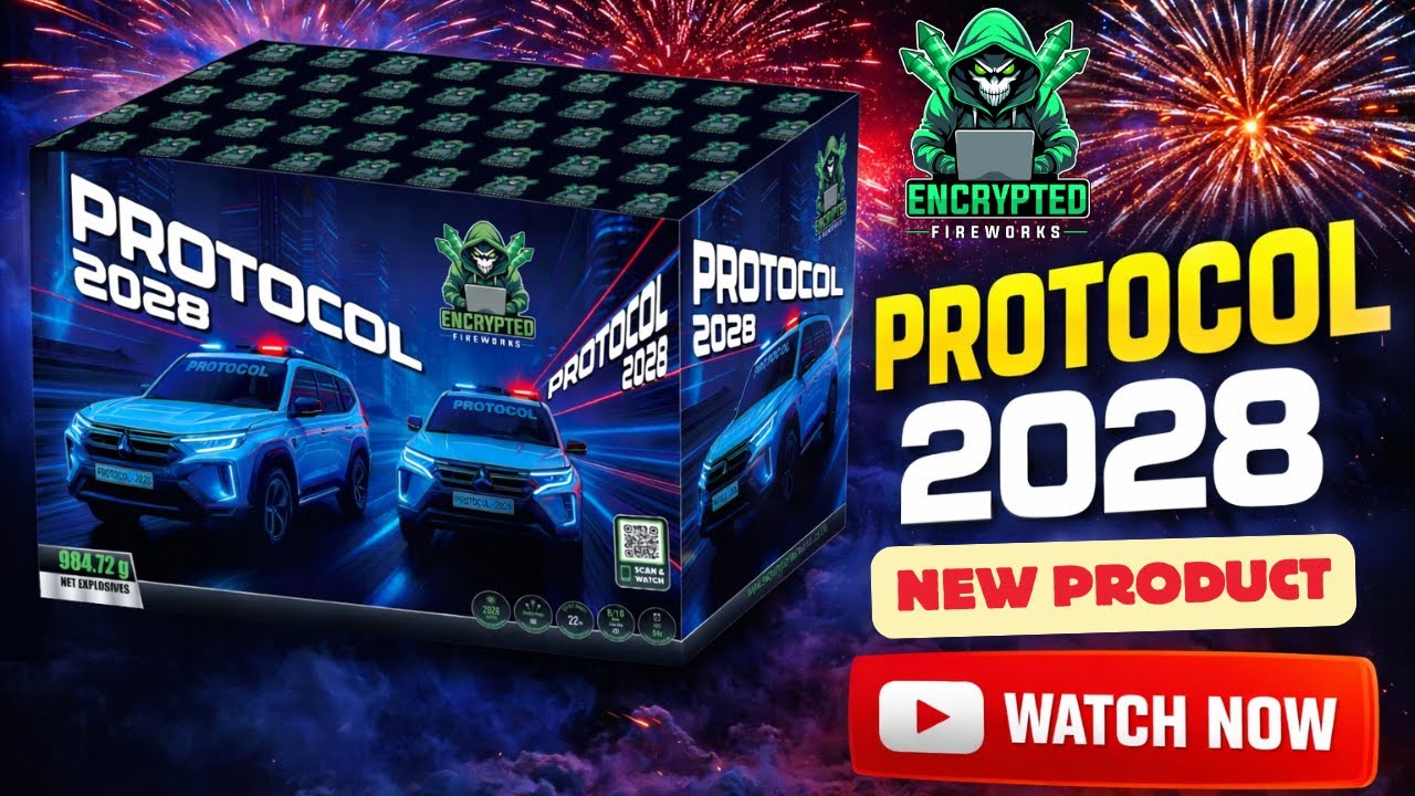 PROTOCOL 2028 🚓🚨 2028 Shots | 1.4G Rated | Encrypted Fireworks