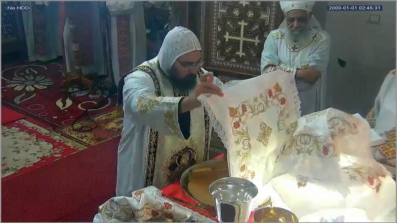قداس يوم الاحد  يرأس الصلاة نيافة الحبر الجليل الانبا/ اغناطيوس اسقف عام قنا    2026/1/11