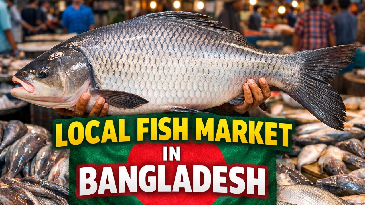 Amazing Local Fish Market – Different Types of Fresh Fish!” 🐟