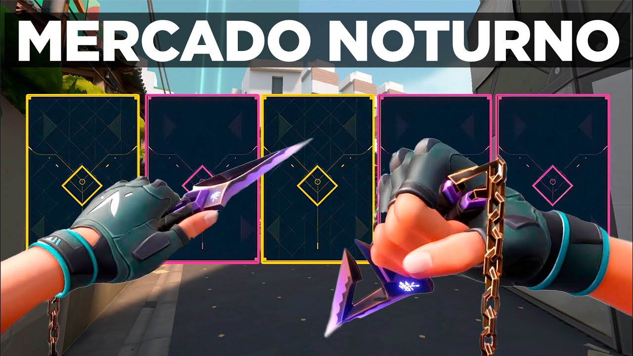 ABRINDO O MERCADO NOTURNO EM 12 CONTAS NO VALORANT...