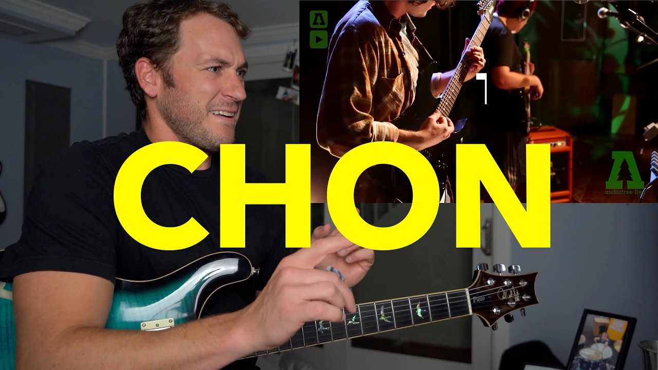 Guitar Teacher REACTS: CHON - Bubble Dream LIVE