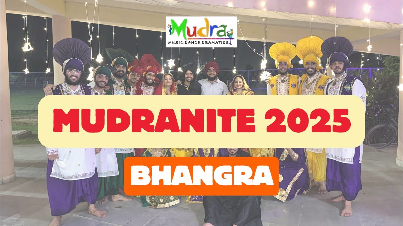 MUDRANITE 2025 || THAPAR UNIVERSITY PATIALA || BHANGRA GIDHA ||