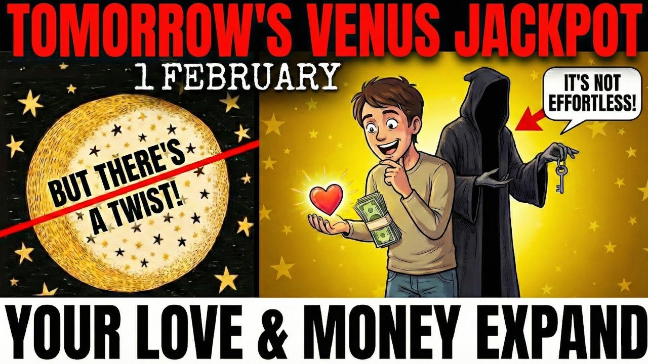 TOMORROW's Venus Jackpot - Your Love & Money Expand (But There's a Twist!)