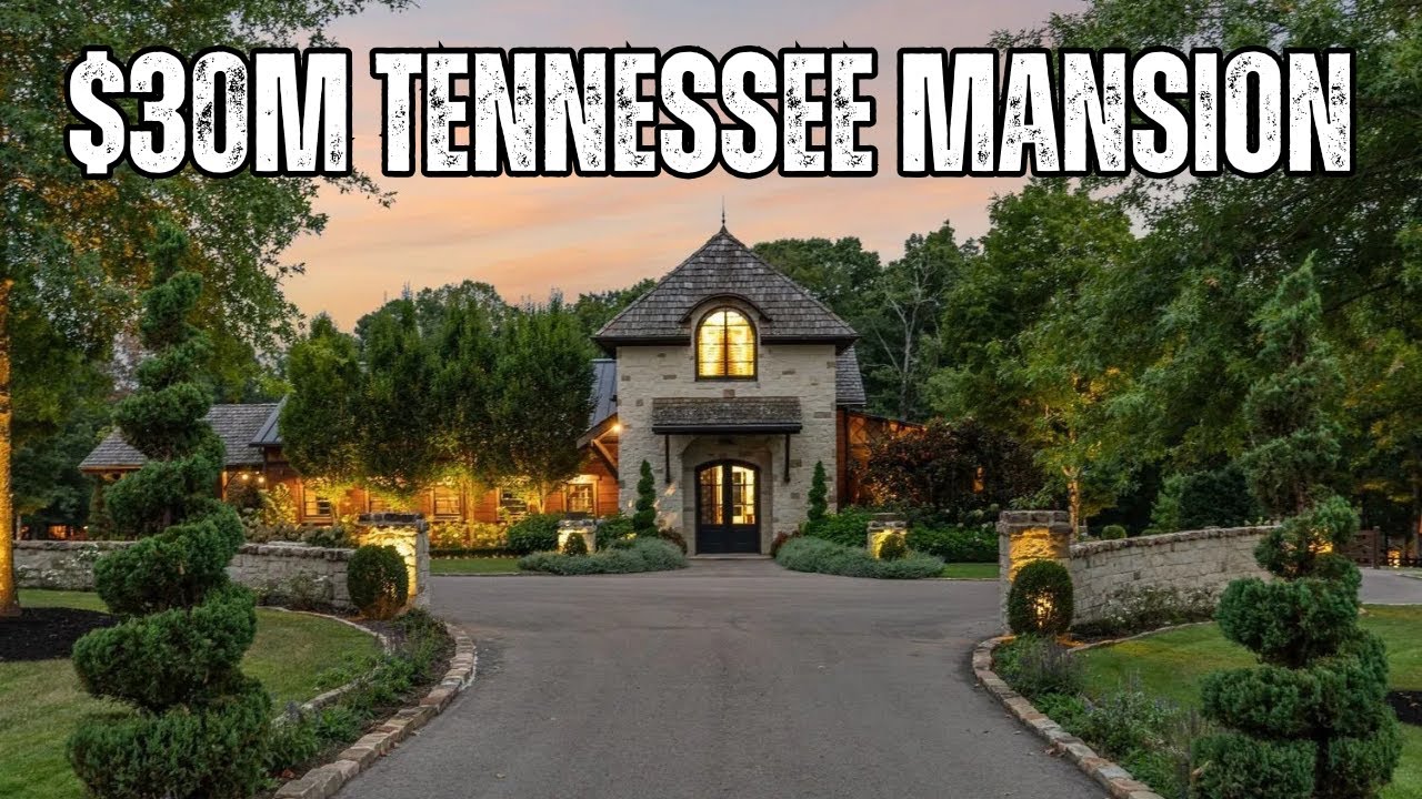 Step Inside This Incredible $30M Luxury Home in Franklin, TN!