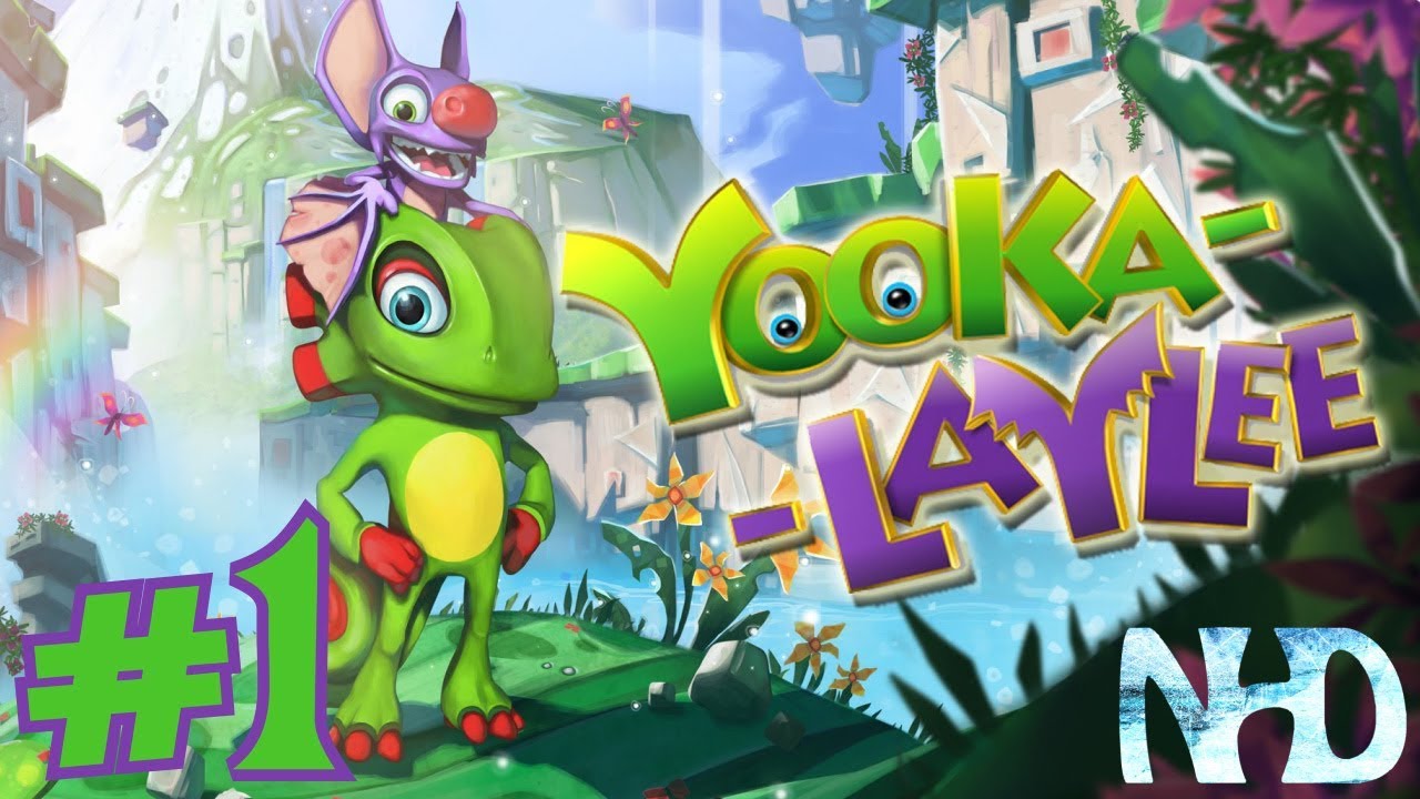 Let's Play Yooka-Laylee (pt1) Shipwreck Creek