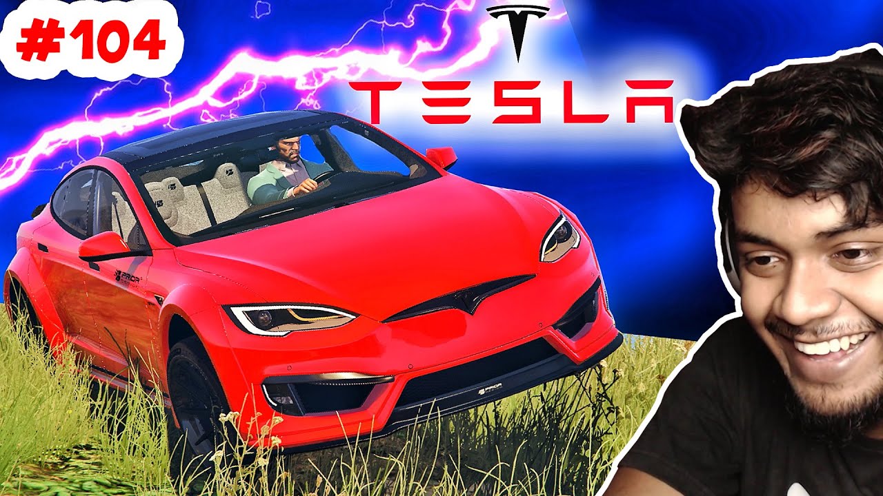 Gta5 tamil 😱 Driving brand new TESLA (Episode 104)
