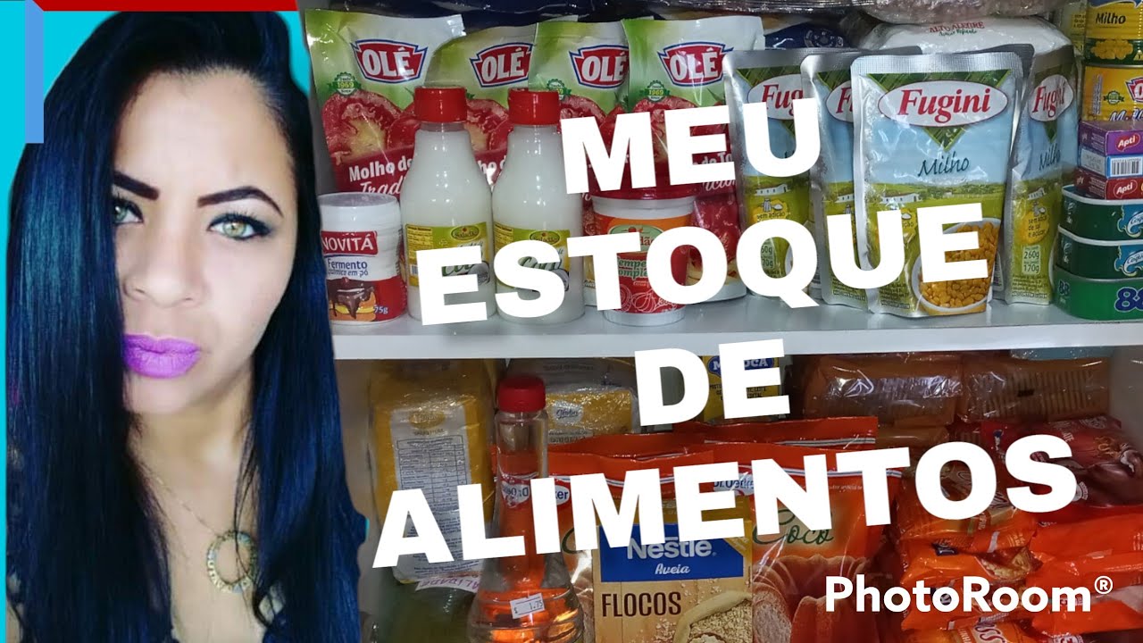 ORGANIZAÇÃO ESTOQUE DE ALIMENTOS ✔