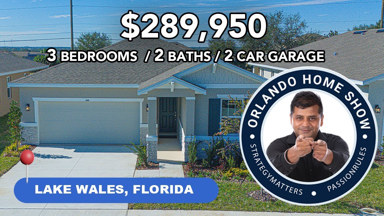 Modern New Construction in Lake Wales, Florida |  Under $300K  | Top Realtor in Lake Wales