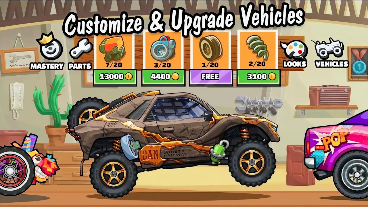 Hill Climb Racing 2 | Monster Truck Driving | Stunt & Challenge | Android Gameplay 