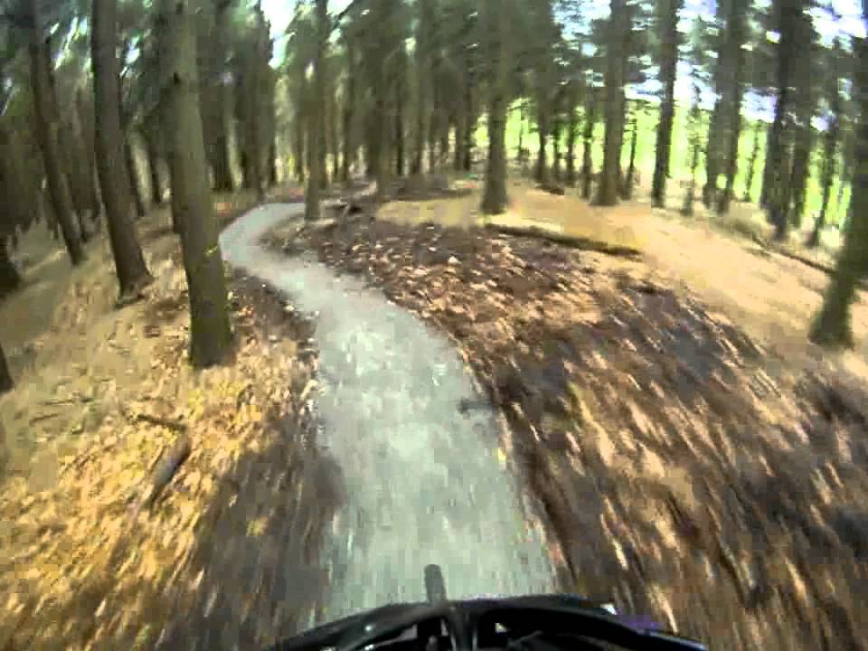 Hurstwood reservoir mountain bike trail (Burnley Lancashire)