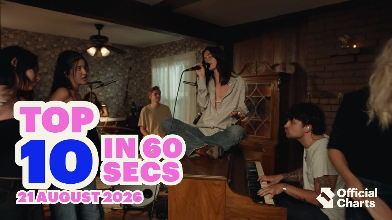 Official Charts Top 10 in 60 Seconds | 21 August 2026